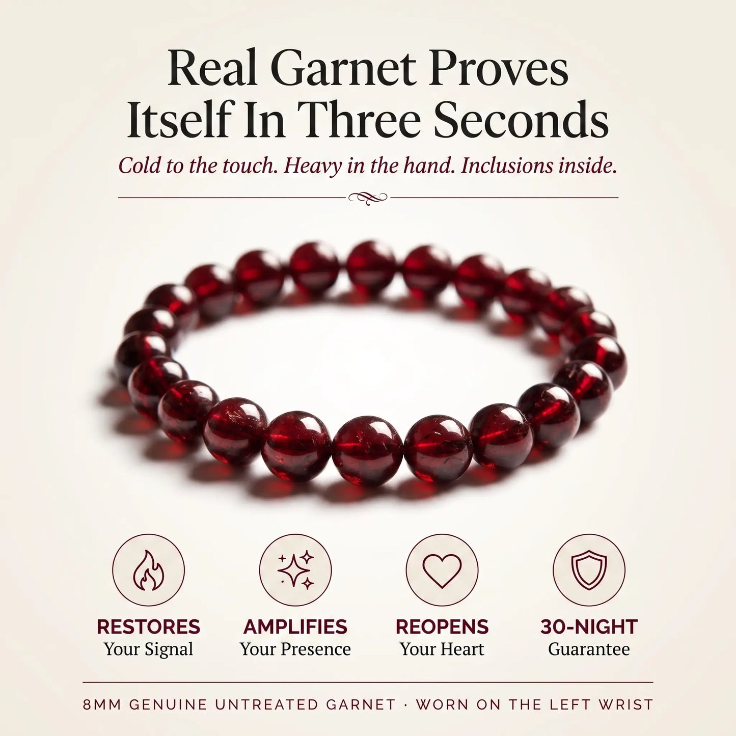 Sovena Ignia™ - Genuine Garnet