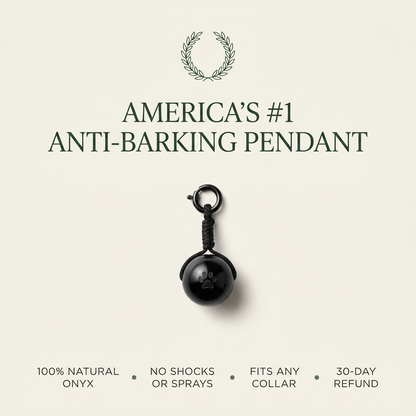 SoveBark - Anti-Barking Stone Pendant