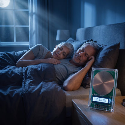 Couple sleeping peacefully